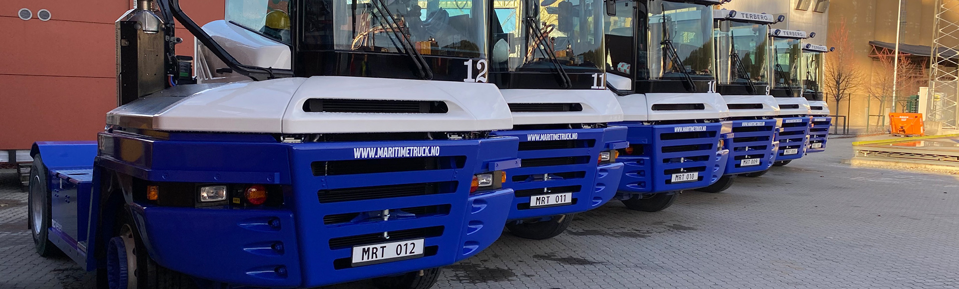 Maritime Truck i Norge med ni nye Terberg-maskiner