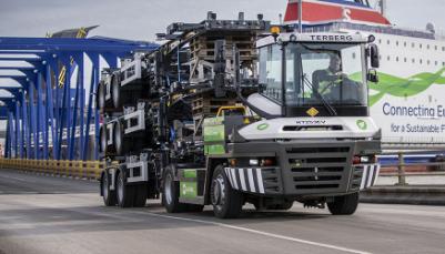 N.C. Nielsens ordresuksess: Terbergs første 100 % elektriske RoRo-traktor