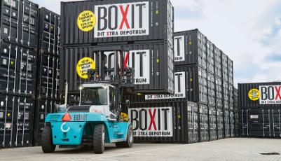 Konecranes håndterer conteinere hos BOXIT